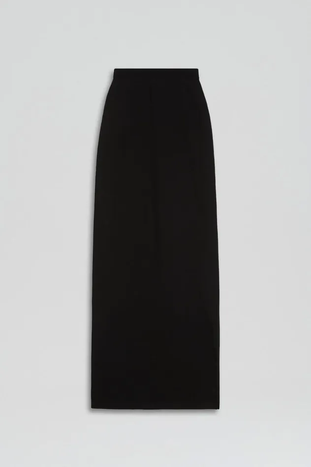 Women Scanlan Theodore Skirts MICRO KNIT SKIRT Black Women Scanlan Theodore Skirts MICRO KNIT SKIRT Black
