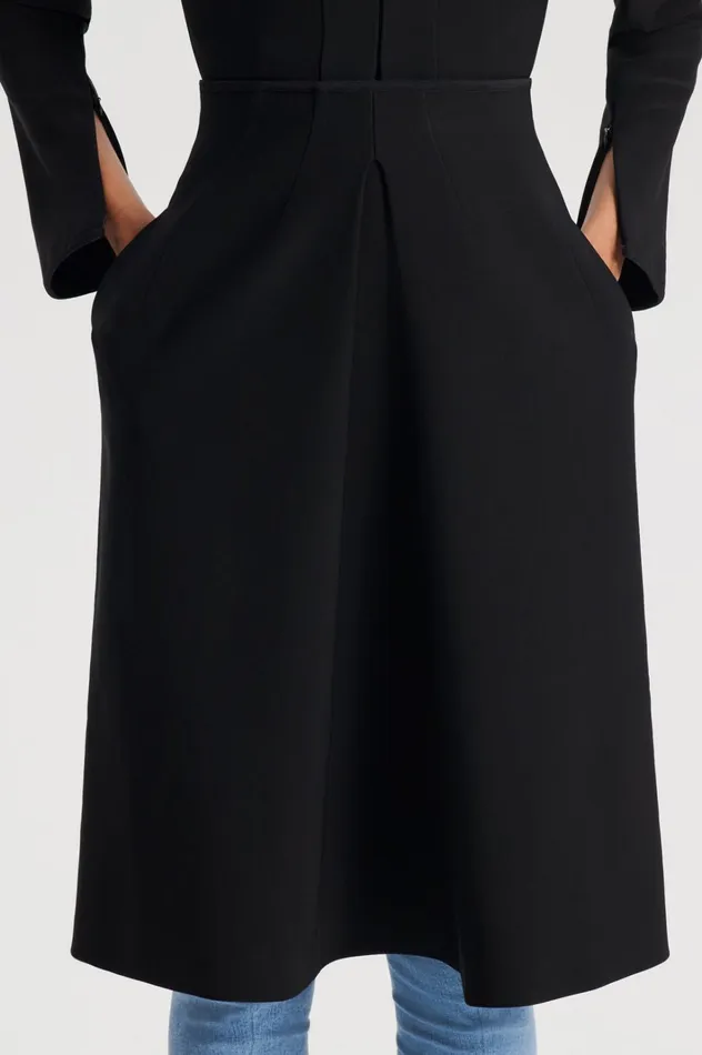 Women Scanlan Theodore Skirts MILANO PLEAT SKIRT Black Women Scanlan Theodore Skirts MILANO PLEAT SKIRT Black
