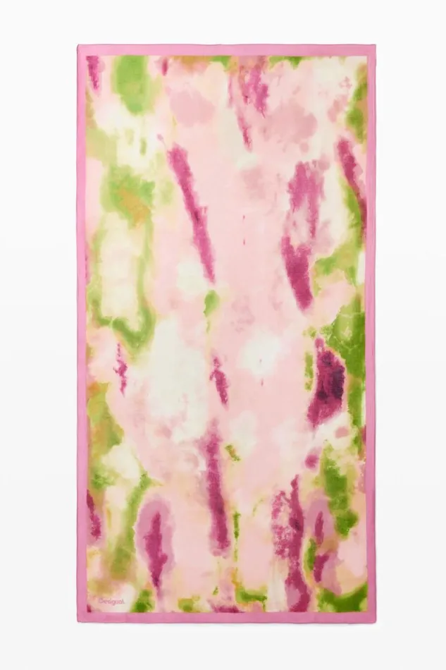 Women Scarves And Scarf Desigual Rectangular Watercolor Scarf