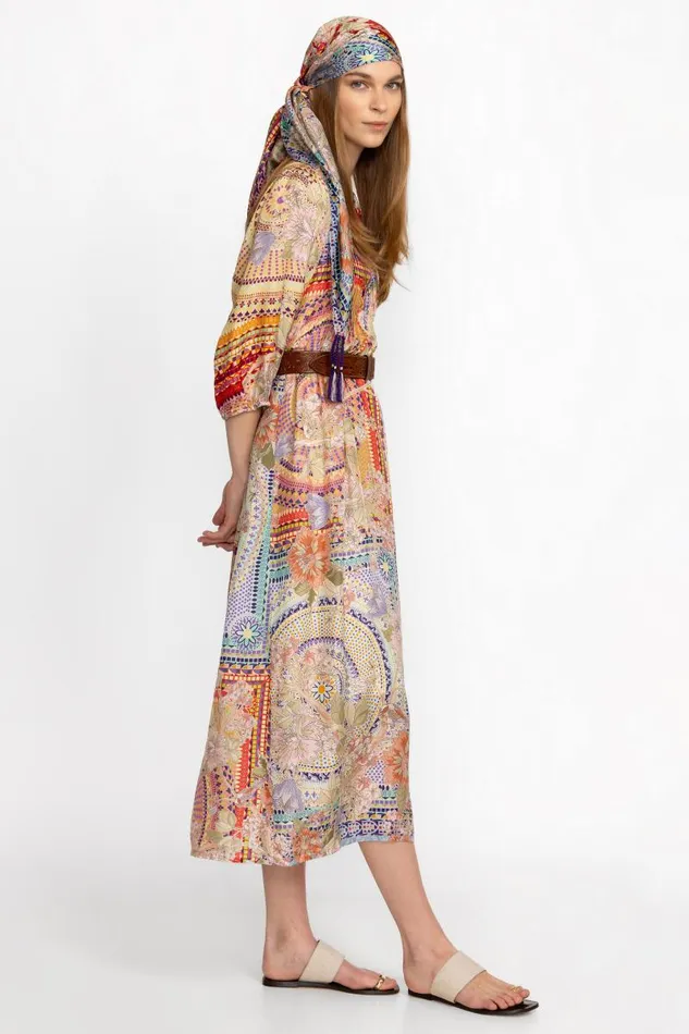 Women Scarves Johnny Was GARDEN MOSAIC SCARF Gardenmosaic Women Scarves Johnny Was GARDEN MOSAIC SCARF Gardenmosaic