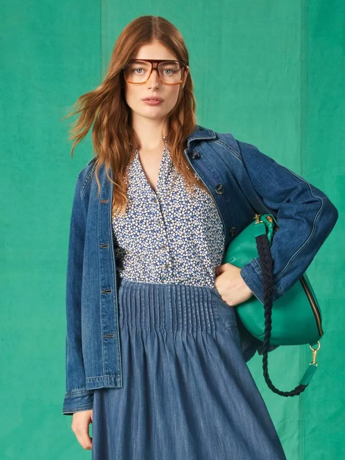 Women SHIRTS and BLOUSES White Stuff ANNIE PRINTED SHIRT Blue Print Women SHIRTS and BLOUSES White Stuff ANNIE PRINTED SHIRT Blue Print