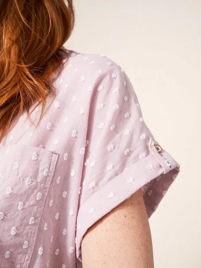 Women SHIRTS and BLOUSES White Stuff Ella Organic Cotton Shirt Mid Pink Women SHIRTS and BLOUSES White Stuff Ella Organic Cotton Shirt Mid Pink