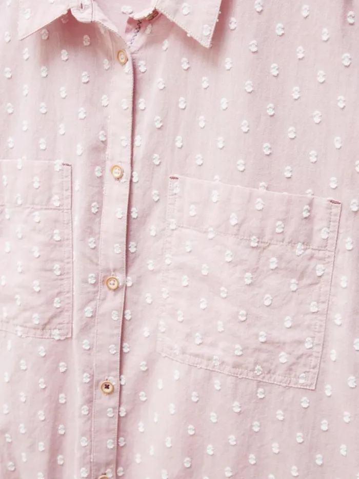 Women SHIRTS and BLOUSES White Stuff Ella Organic Cotton Shirt Mid Pink Women SHIRTS and BLOUSES White Stuff Ella Organic Cotton Shirt Mid Pink