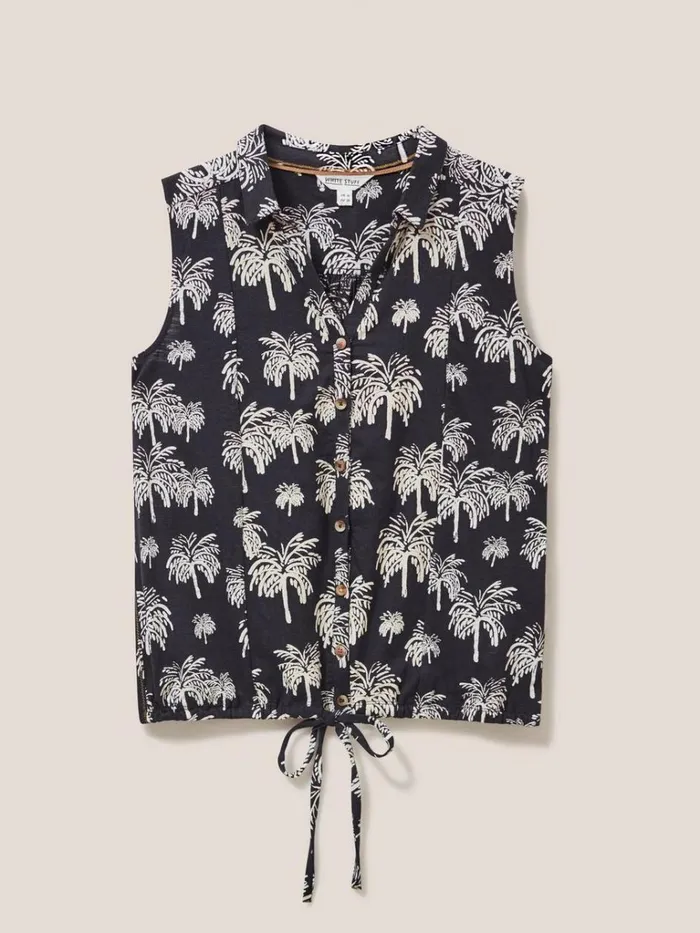 Women SHIRTS and BLOUSES White Stuff FLOWING GRASSES JERSEY SHIRT Black Print Women SHIRTS and BLOUSES White Stuff FLOWING GRASSES JERSEY SHIRT Black Print