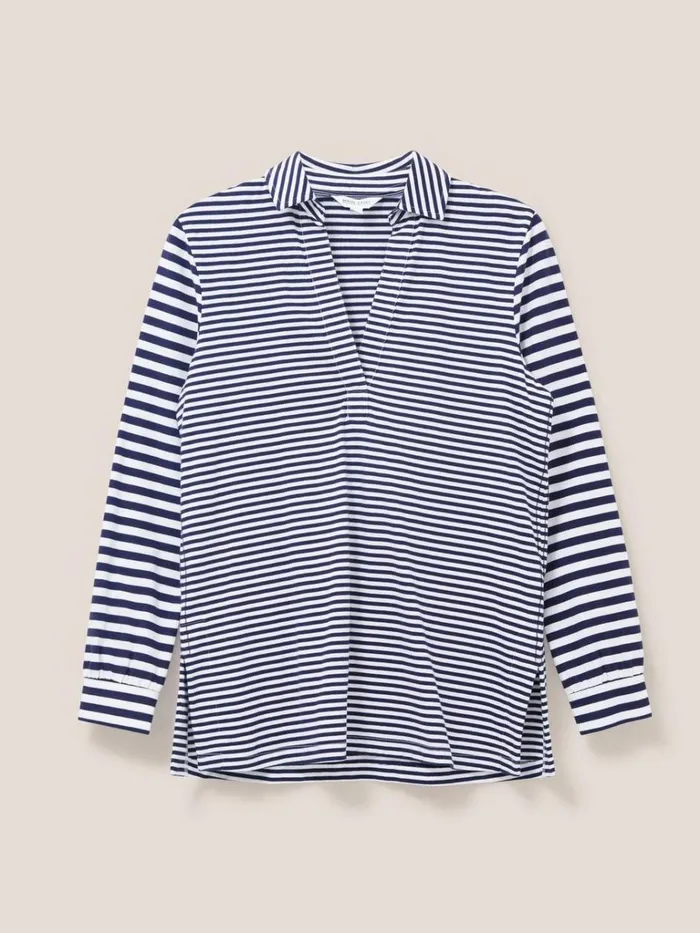 Women SHIRTS and BLOUSES White Stuff Fran Plain Shirt Navy Multi Women SHIRTS and BLOUSES White Stuff Fran Plain Shirt Navy Multi