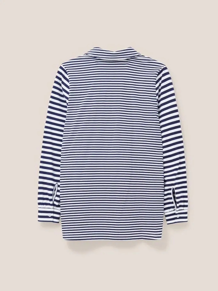 Women SHIRTS and BLOUSES White Stuff Fran Plain Shirt Navy Multi Women SHIRTS and BLOUSES White Stuff Fran Plain Shirt Navy Multi