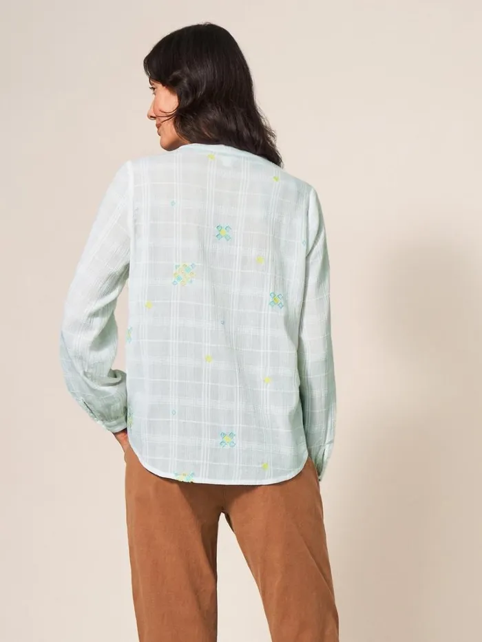 Women SHIRTS and BLOUSES White Stuff Kate Embroidered Cotton Shirt Pale Ivory Women SHIRTS and BLOUSES White Stuff Kate Embroidered Cotton Shirt Pale Ivory