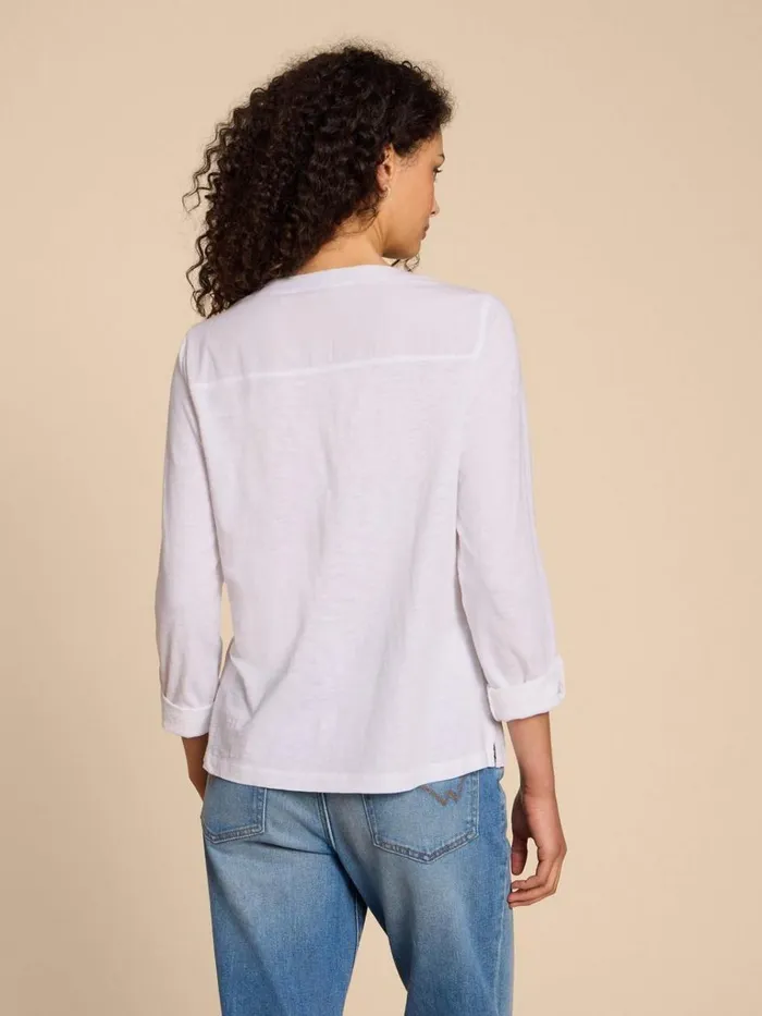 Women SHIRTS and BLOUSES White Stuff MACLEY MIX SHIRT Pale Ivory