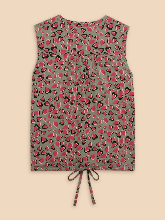 Women SHIRTS and BLOUSES White Stuff TULIP JERSEY SLEEVELESS SHIRT Teal Print Women SHIRTS and BLOUSES White Stuff TULIP JERSEY SLEEVELESS SHIRT Teal Print