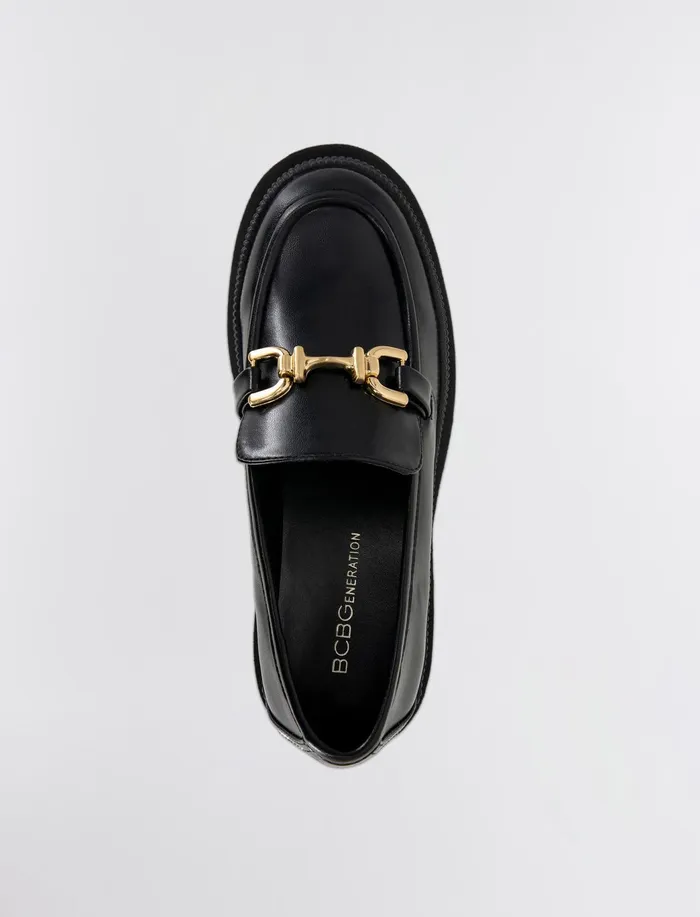 Women Shoes BCBG Black Mackie Loafer Black