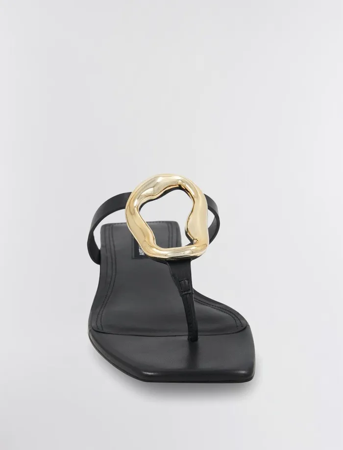 Women Shoes BCBG Kima Flat Sandal Black