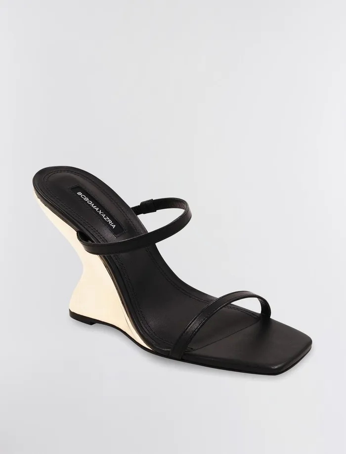 Women Shoes BCBG Westa Wedge Heel Black