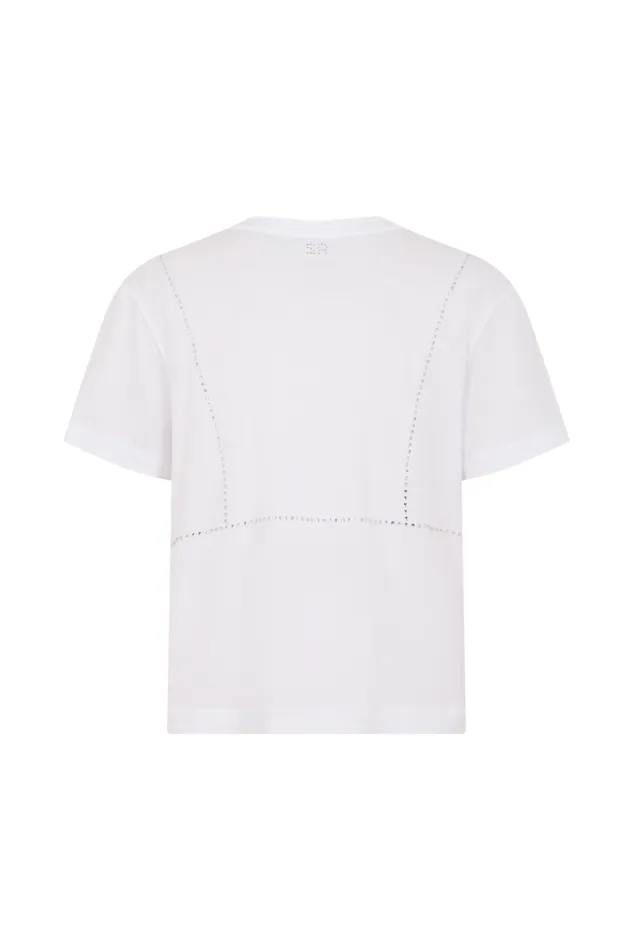 Women Shortsleeve Trompe L039oeil Tshirt White White Sonia Rykiel TShirts
