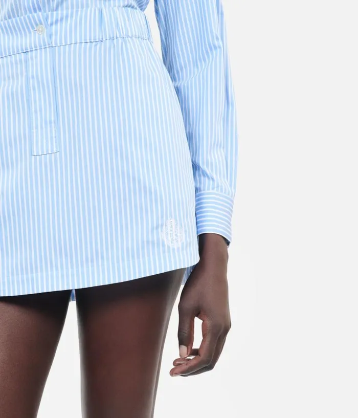 Women Skirts and Shorts THE KOOPLES Short Striped Skirt Women Skirts and Shorts THE KOOPLES Short Striped Skirt