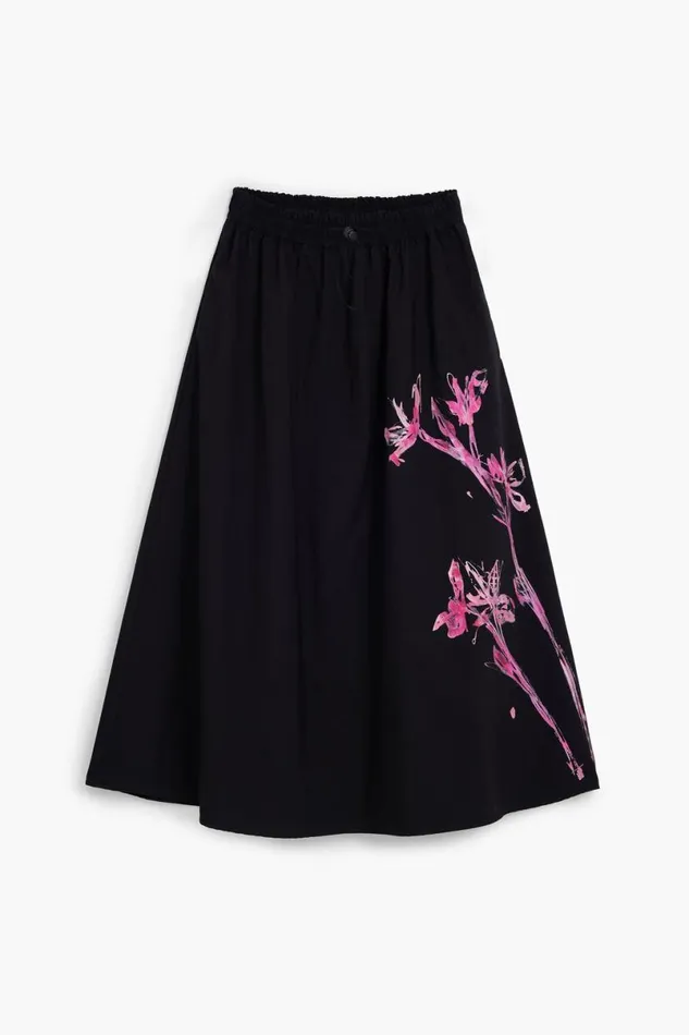 Women Skirts Desigual Orchid Midi Skirt