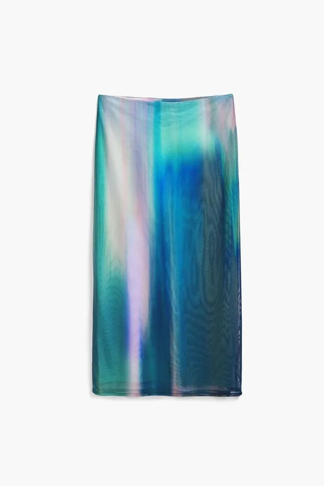 Women Skirts Desigual Tulle Skirt With Gradient Effect