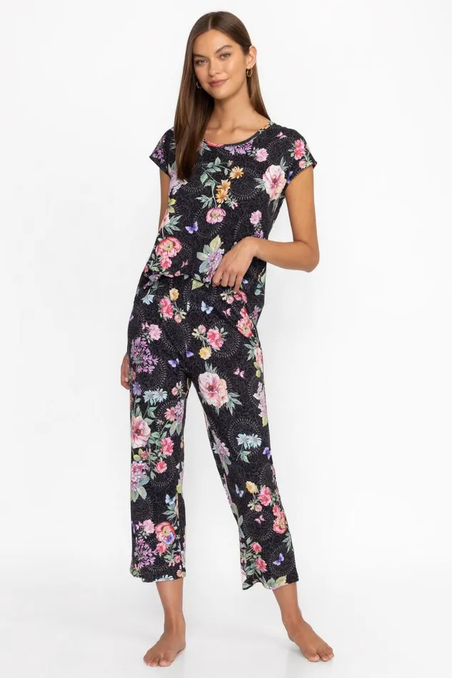 Women Sleepwear Johnny Was The Bobbie Crop Set Saint Ophelia