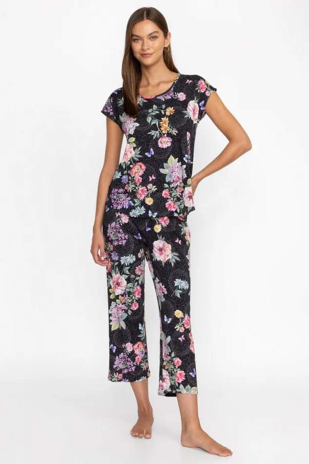 Women Sleepwear Johnny Was The Bobbie Crop Set Saint Ophelia Women Sleepwear Johnny Was The Bobbie Crop Set Saint Ophelia