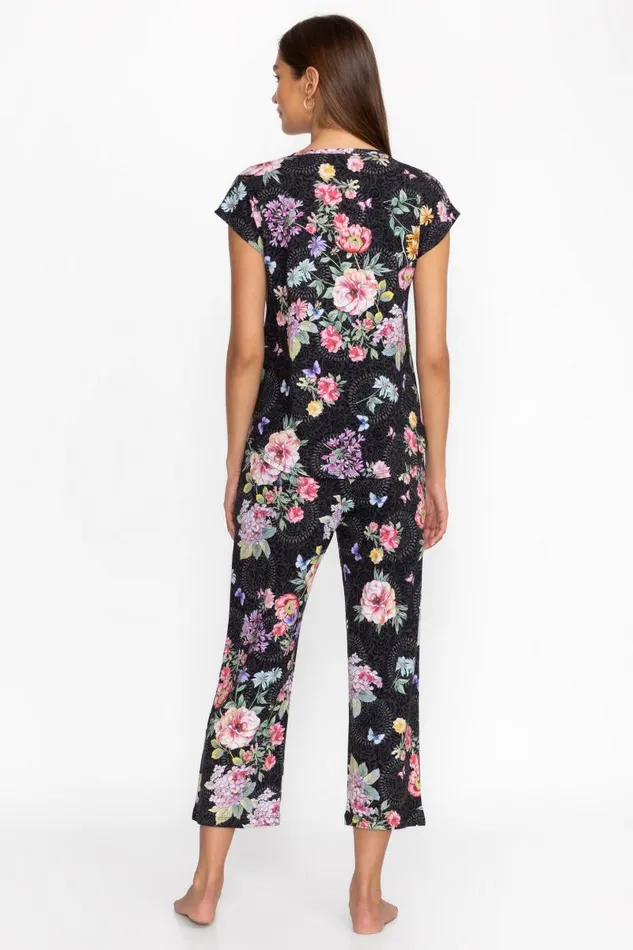 Women Sleepwear Johnny Was The Bobbie Crop Set Saint Ophelia Women Sleepwear Johnny Was The Bobbie Crop Set Saint Ophelia