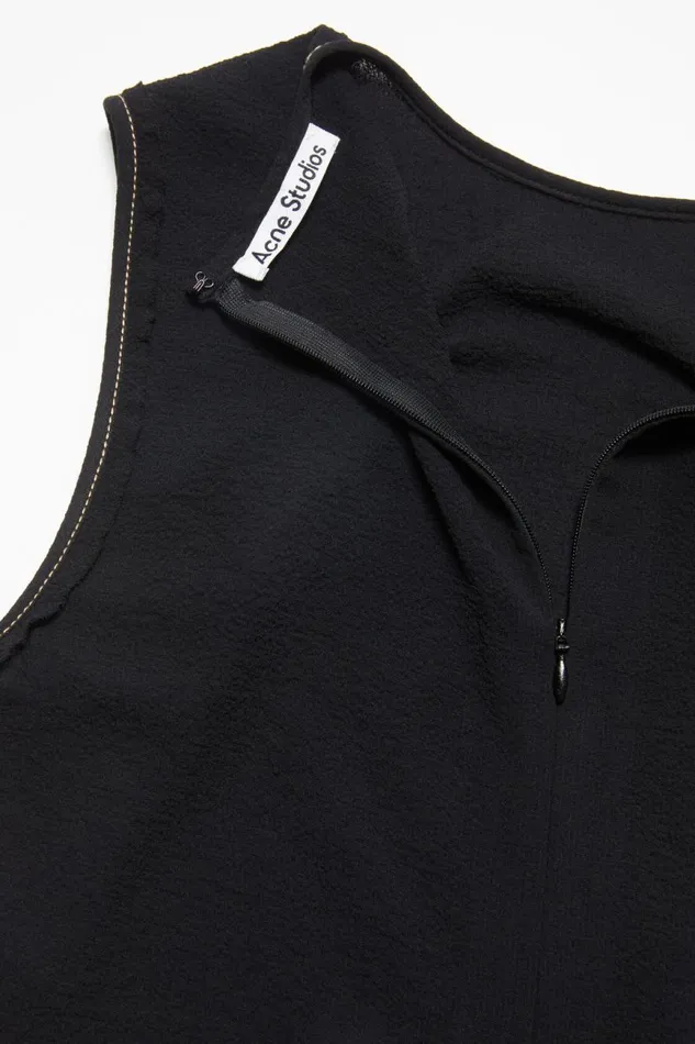 Women Sleeveless Dress Black Acne Studios Dresses