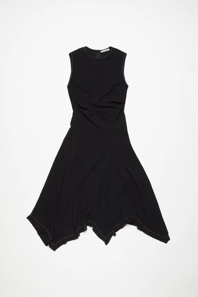 Women Sleeveless Dress Black Acne Studios Dresses