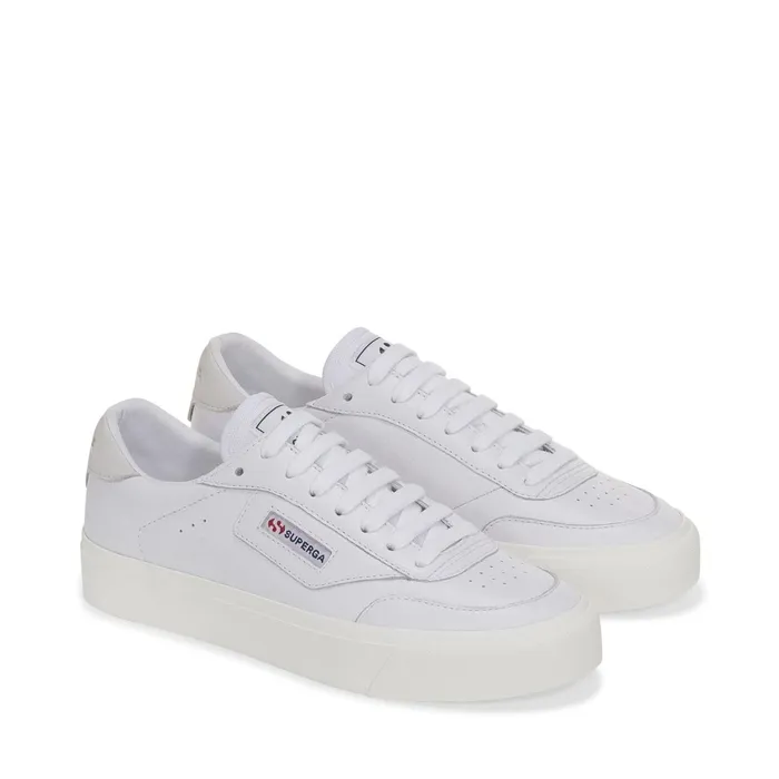 Women Sneakers Unisex 3843 COURT Low Cut WHITEFAVORIO Superga Low Cut