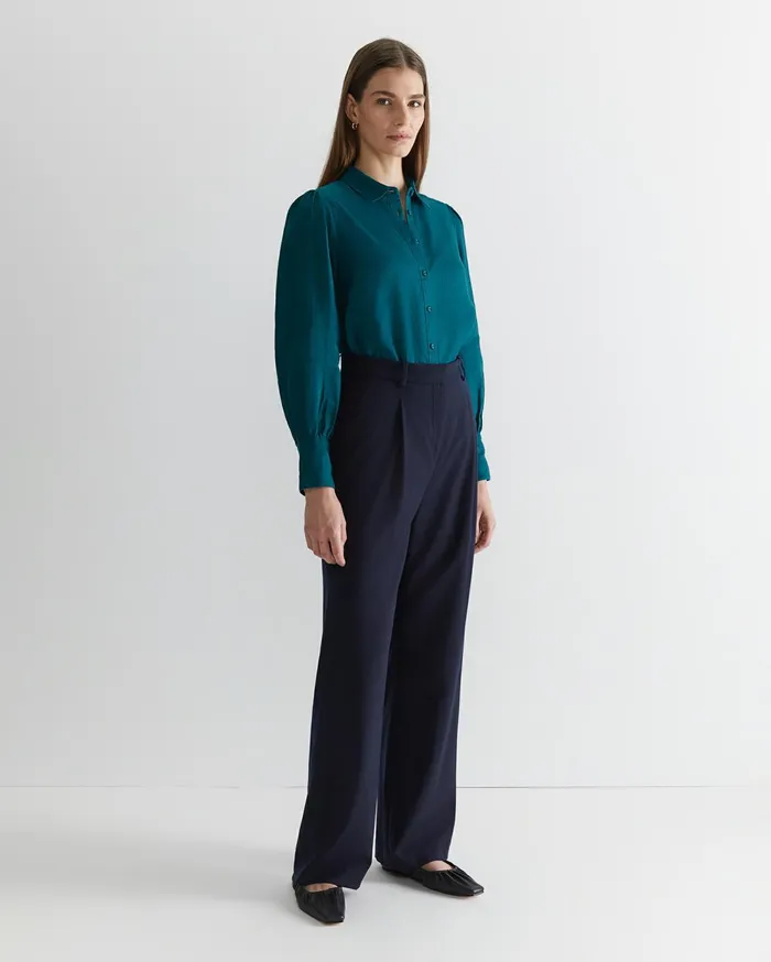 Women Sportscraft Shirts Amy Blouse Teal