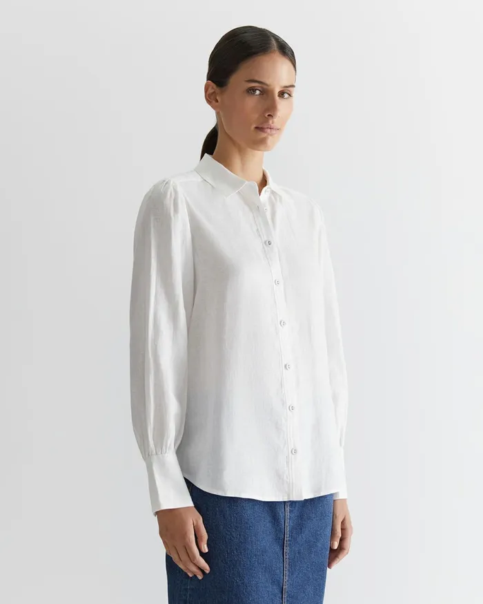 Women Sportscraft Shirts Amy Blouse White