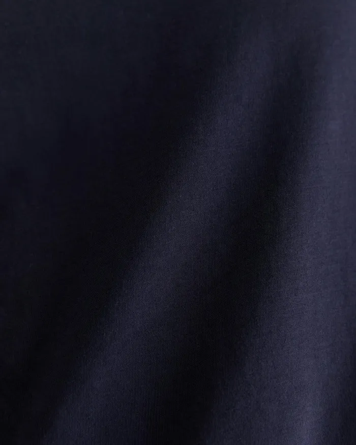 Women Sportscraft Tops and Tees Cotton Crew 3 Quarter Sleeve TShirt Navy