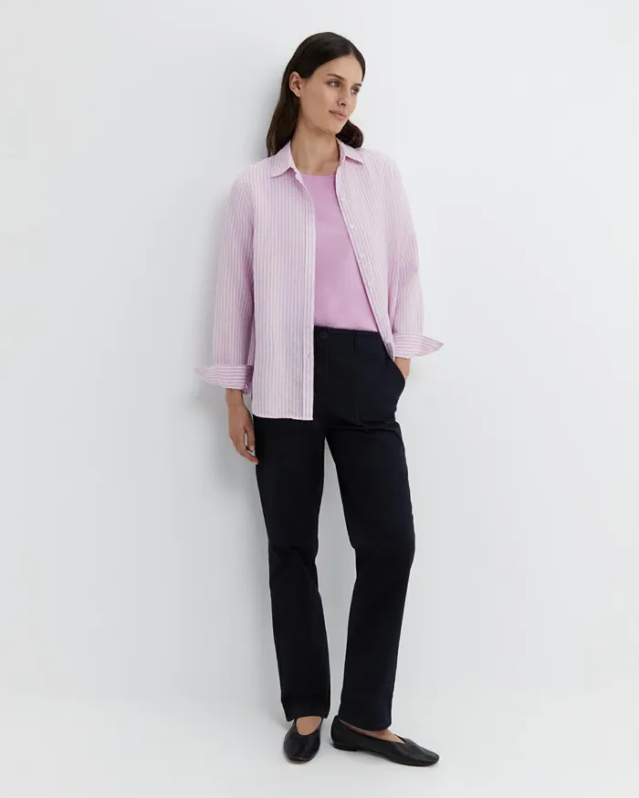 Women Sportscraft Tops and Tees Mercerised Cotton Tee Orchid