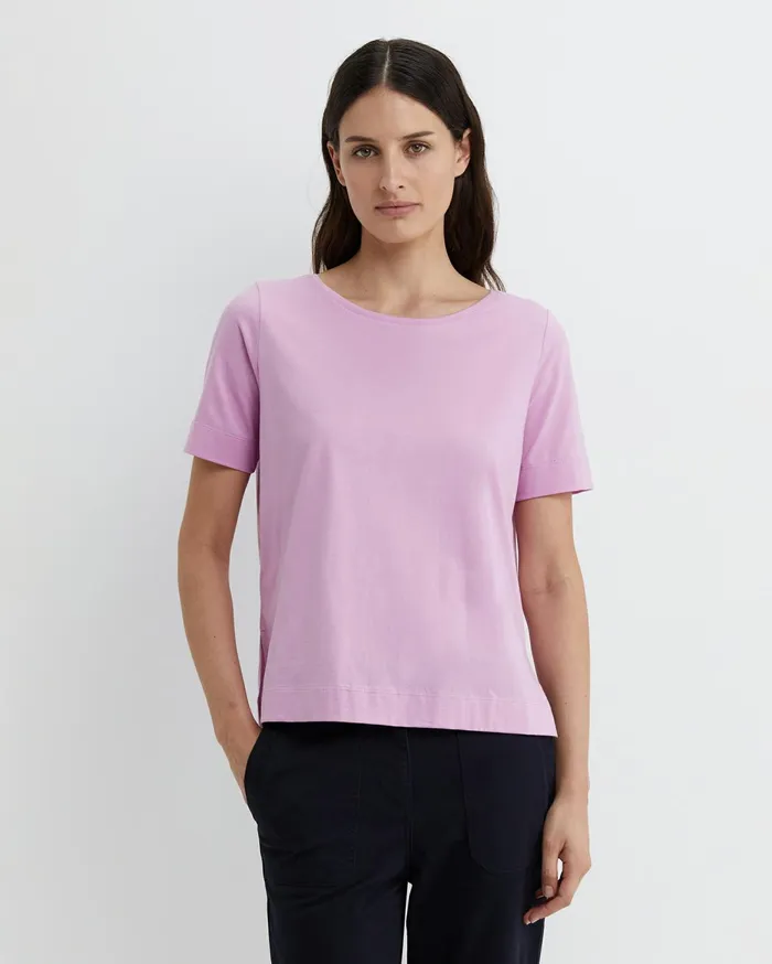 Women Sportscraft Tops and Tees Mercerised Cotton Tee Orchid