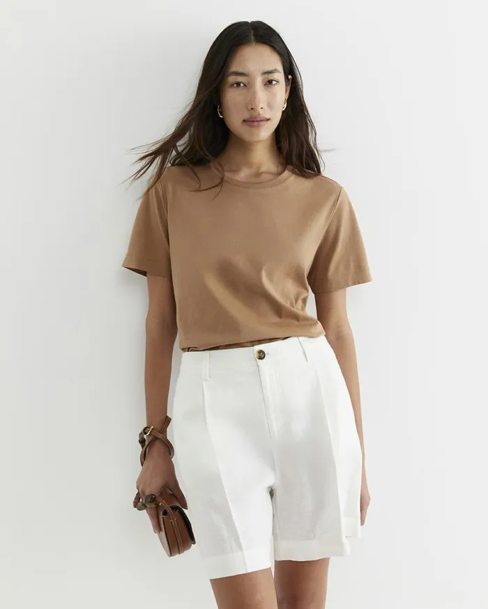 Women Sportscraft Tops and Tees The Essential Tee Tan