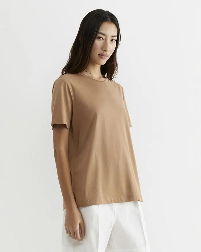 Women Sportscraft Tops and Tees The Essential Tee Tan