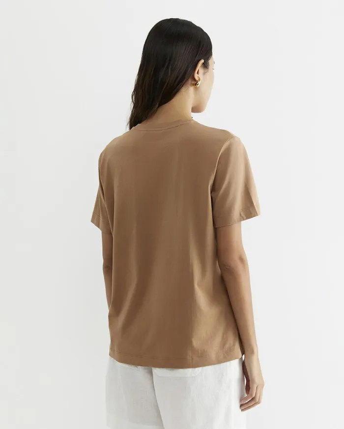 Women Sportscraft Tops and Tees The Essential Tee Tan