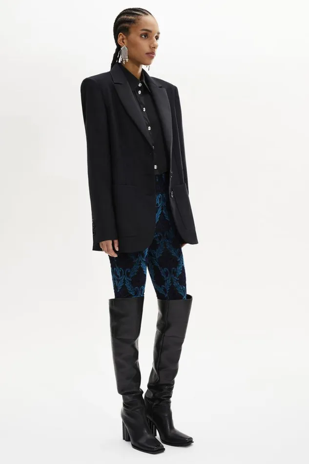 Women Suit Jacket In Cold Wool Black Black Sonia Rykiel Jackets
