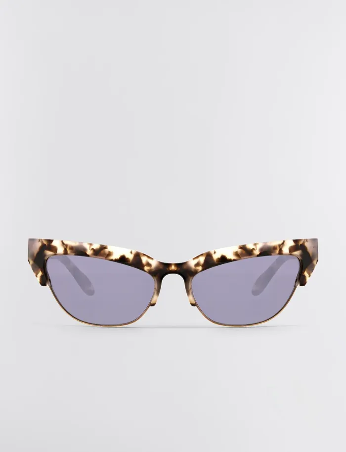 Women Sunglasses BCBG Rose Gold Retro Kitten Sunglasses Blush Demi Shiny Rose Gold