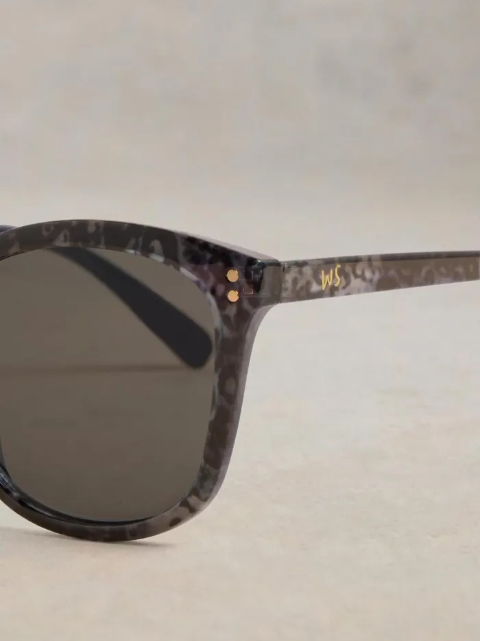 Women SUNGLASSES White Stuff Sia Soft Cateye Sunglasses Dark Blue Women SUNGLASSES White Stuff Sia Soft Cateye Sunglasses Dark Blue