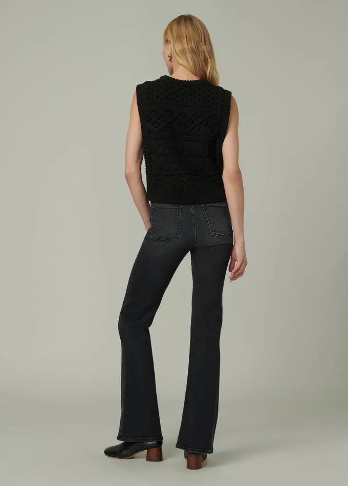 Women Sweaters Joe039s Jeans THE CLARA SWEATER VEST Black