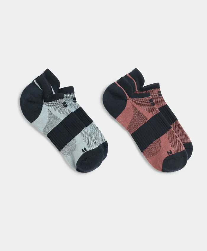 Women Sweaty Betty Technical Running Socks 2 Pack Breeze Blue Socks