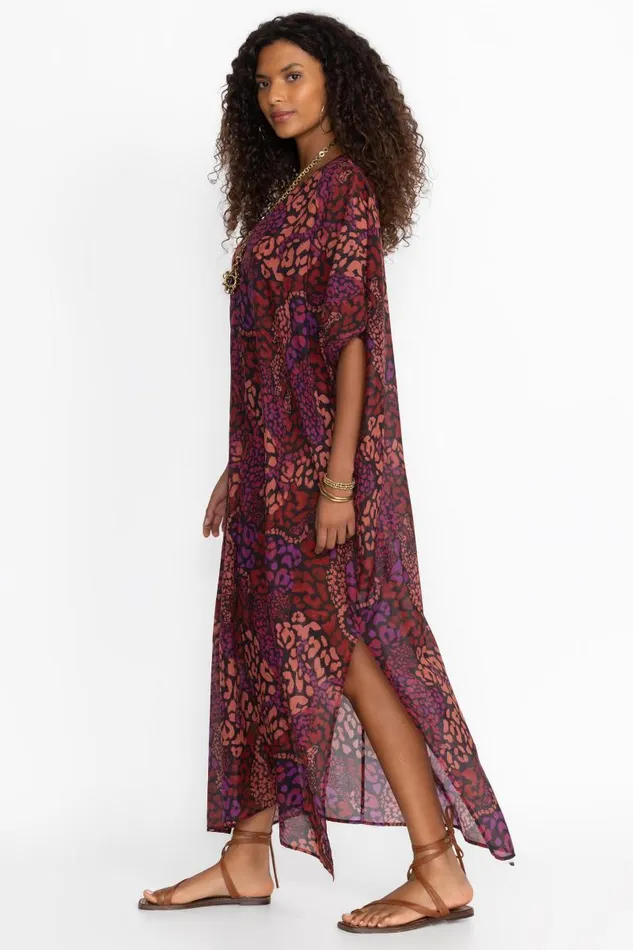 Women Swim and Resort Johnny Was AFENI MAXI KAFTAN Afeni raspberry Women Swim and Resort Johnny Was AFENI MAXI KAFTAN Afeni raspberry