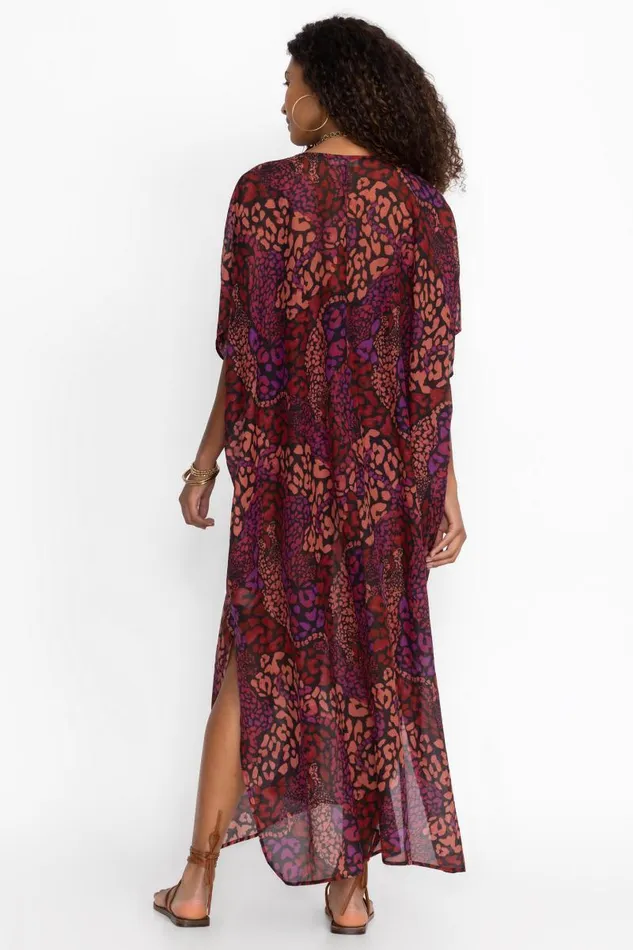 Women Swim and Resort Johnny Was AFENI MAXI KAFTAN Afeni raspberry Women Swim and Resort Johnny Was AFENI MAXI KAFTAN Afeni raspberry