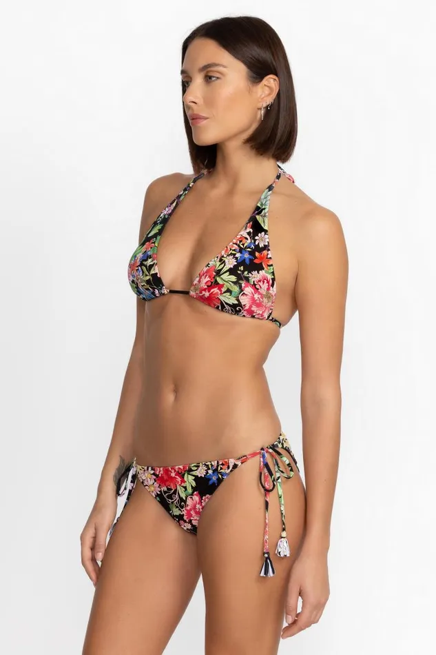 Women Swim and Resort Johnny Was METALLI NOTTE STRING BIKINI TOP Metalli Notte Women Swim and Resort Johnny Was METALLI NOTTE STRING BIKINI TOP Metalli Notte