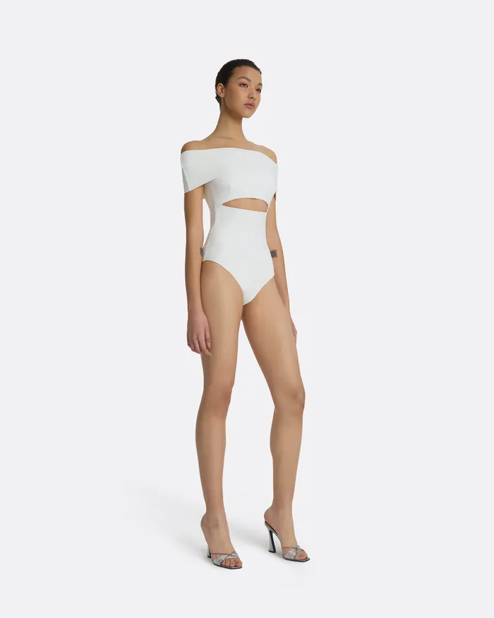 Women Swimwear Safiyaa Maira Ivory Swimsuit Ivory