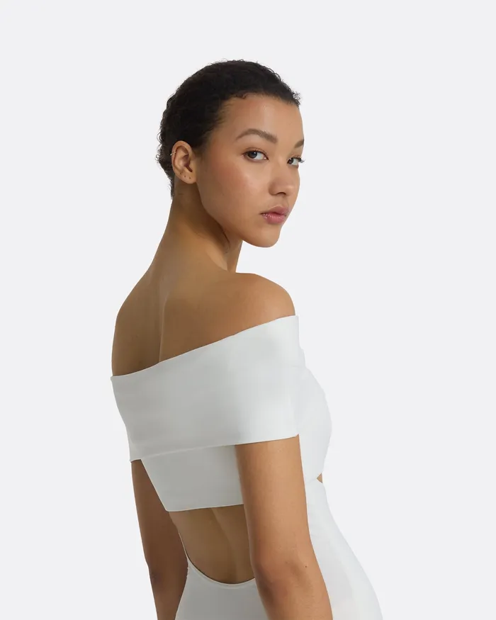 Women Swimwear Safiyaa Maira Ivory Swimsuit Ivory