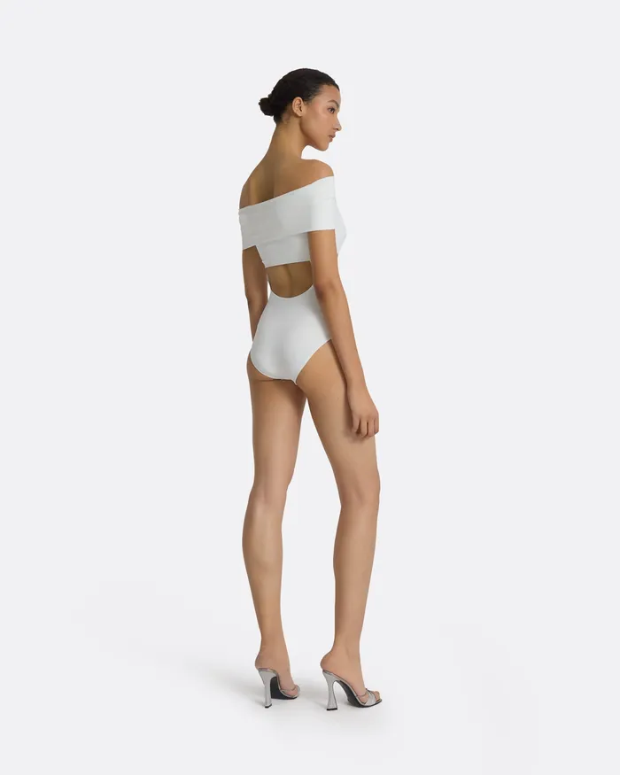 Women Swimwear Safiyaa Maira Ivory Swimsuit Ivory