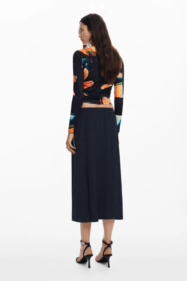 Women Tshirts Desigual Floral Tshirt
