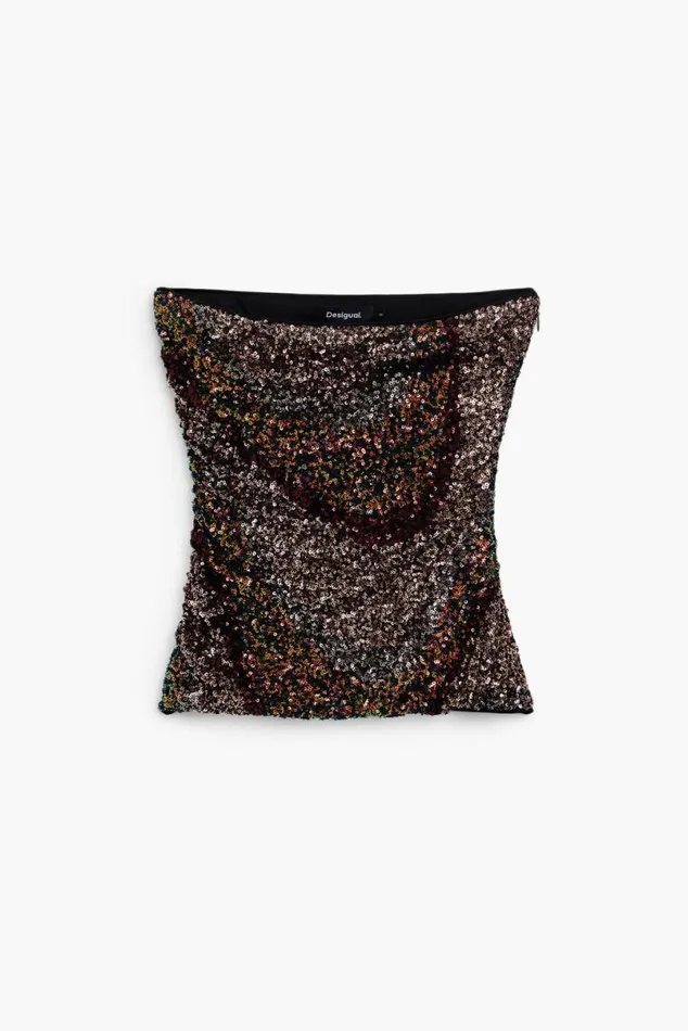 Women Tshirts Desigual Sleeveless Knit Top