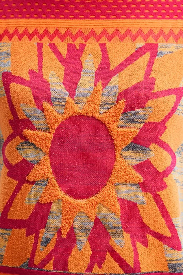 Women Tshirts Desigual Sun Knit Tshirt