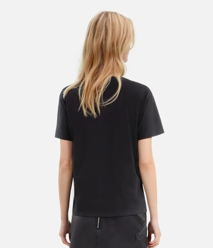Women Tshirts THE KOOPLES Black Logo Tshirt