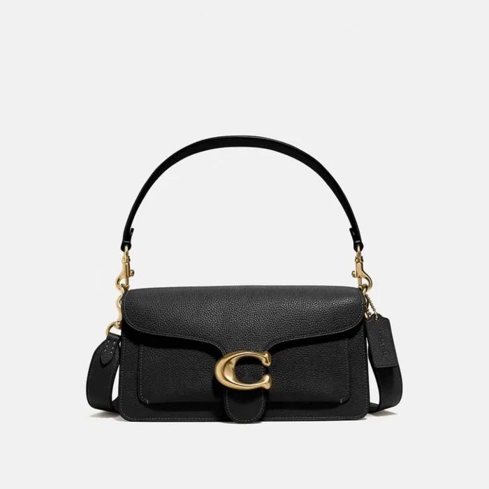 Women Tabby Shoulder Bag 26 Brassblack Coach Shoulder Bags and Hobos